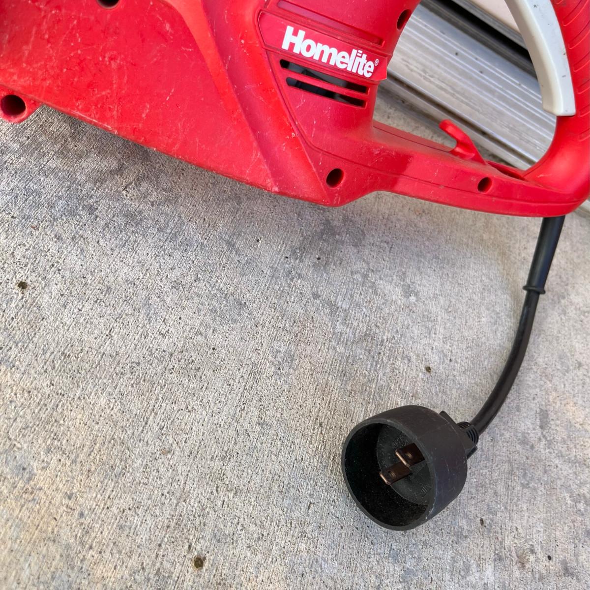 Homelite electric hedge trimmer