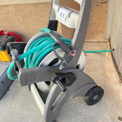 Hose caddy w/ hose