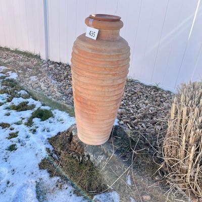 Tall Terra Cotta Vase