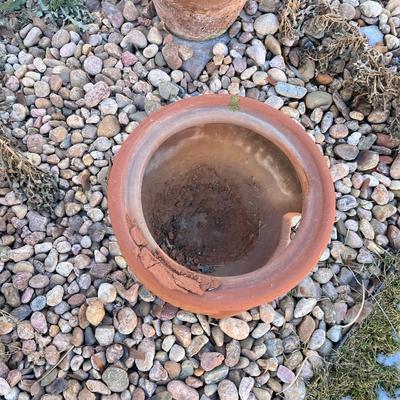 Terra Cotta Pots & stove