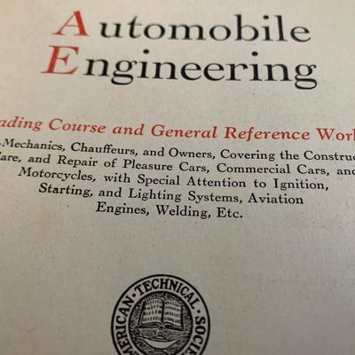 1934 Auto Engineering Illustrated + Motorcycles & Aviation Engines