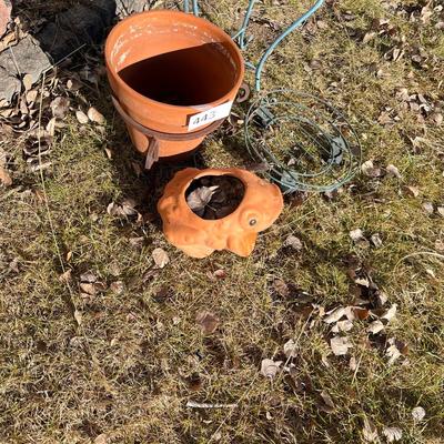 Terra Cotta Pots & stands