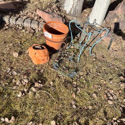 Terra Cotta Pots & stands