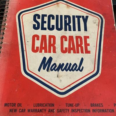 1968 AMOCO Security Car Care Manual Illustrated