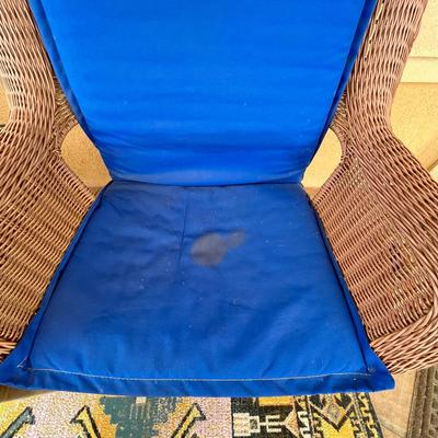 Wicker Chairs & Table