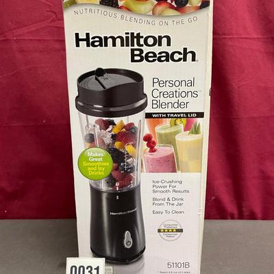 Hamilton beach personal blender