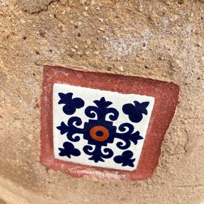 Talavara Style Flower Pot