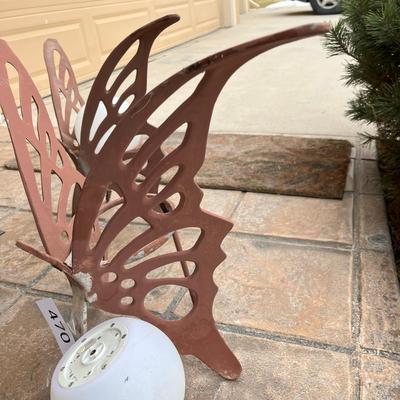 Butterfly Yard Art