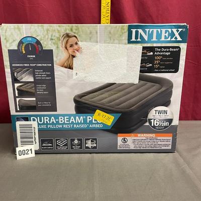 Twin blow up mattress