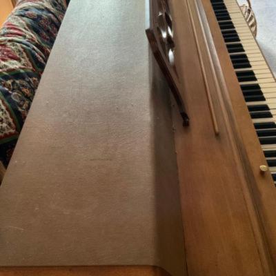Wurlitzer Piano with Bench.