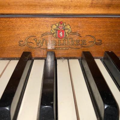 Wurlitzer Piano with Bench.
