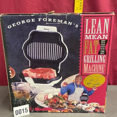 George Foreman lean mean grill
