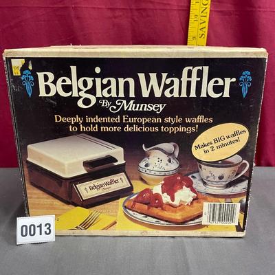 Belgian waffle Maker