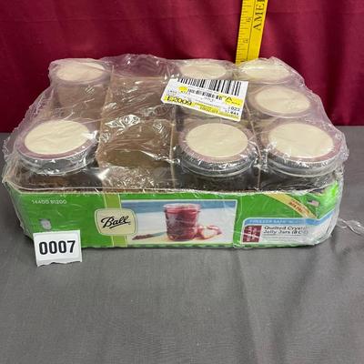 8-8oz quilted jars