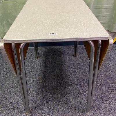 Mid Century Retro Small Formica Kitchen Side Table