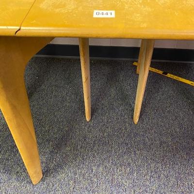Heywood Wakefield Gate Leg Drop Leaf Table
