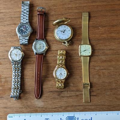 Variety Lot of Watches-Seiko Hamilton, Wittnauer, Pulsar, Wenger