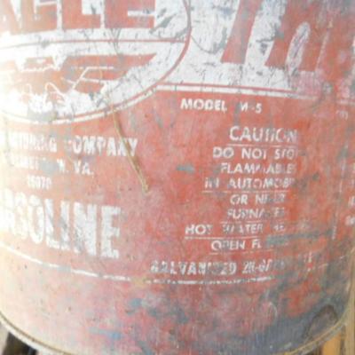 Vintage Eagle 'The Gasser' Metal Gas Can