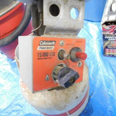Coleman Propane Heater with Tank
