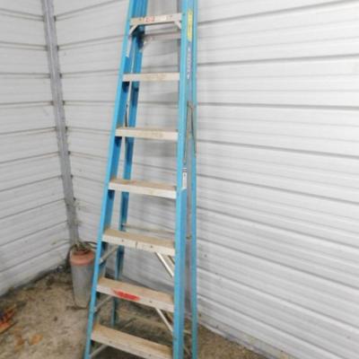 Werner 8' Aluminum A-Frame Ladder