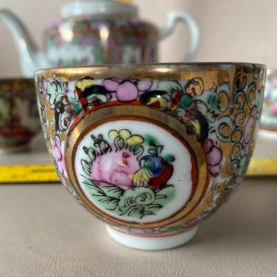 Oriental tea set