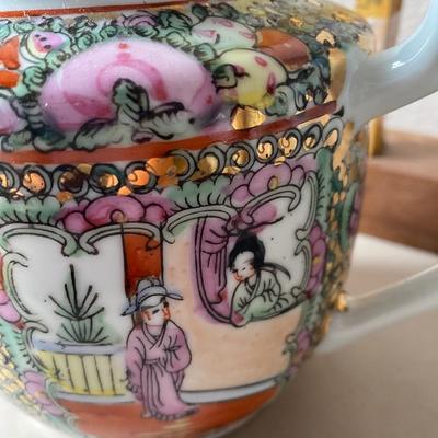 Oriental tea set