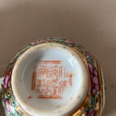Oriental tea set