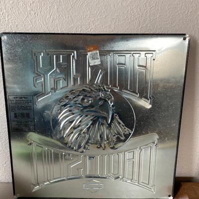 Harley Davidson TIN space sign