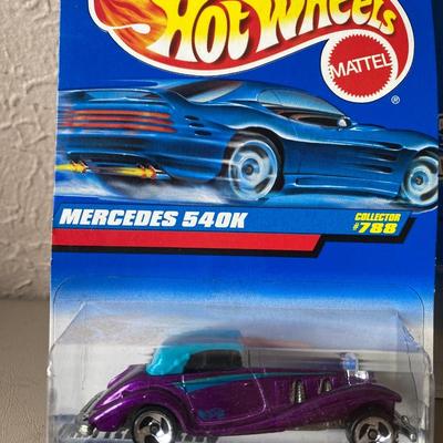 Two unopened hot wheel cars