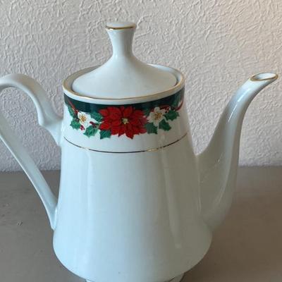 Christmas tea set