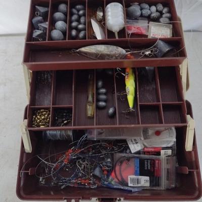 Plano Tackle Box with Tackle Contents