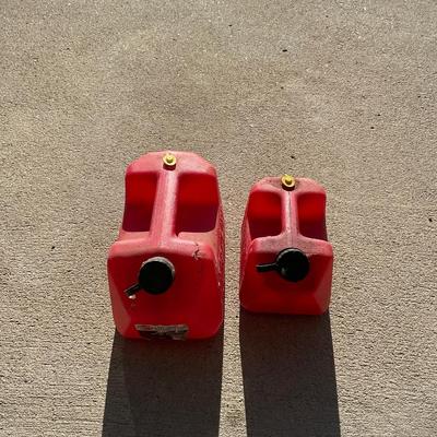 Two gas jugs