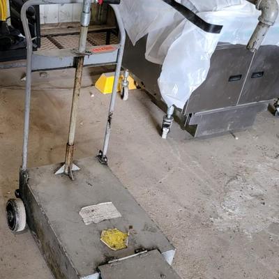 Grease Cart on wheels