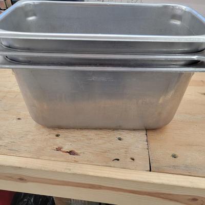 3-6" 1/3 Stainless Steel Pans