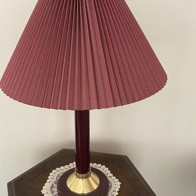 Attractive modern table lamp