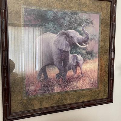 Elephant Artwork  by Laura Snow Hein