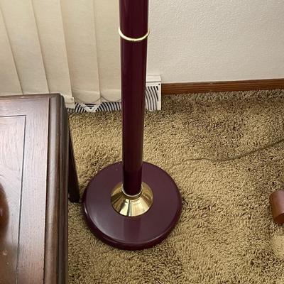 Mauve floor lamp