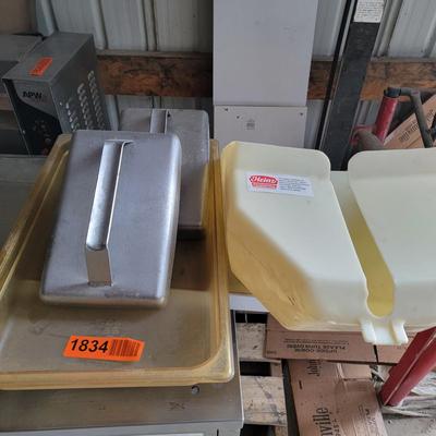 Food Grill Covers-2, Ketchup holder, Cambro Pan