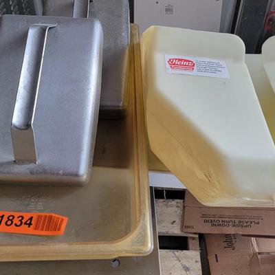 Food Grill Covers-2, Ketchup holder, Cambro Pan