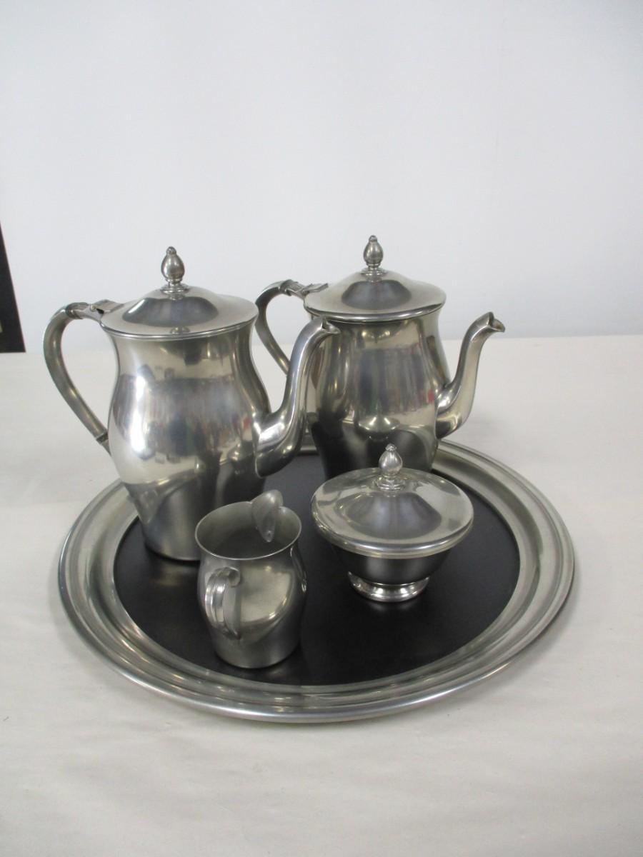 International Pewter Coffee/Tea Set