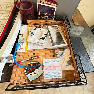 Office supplies w/ Boston Paper Cutter