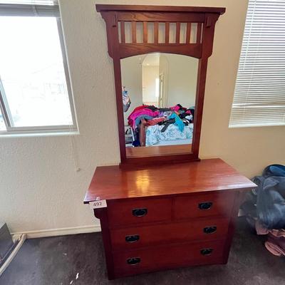 Mission Style Dresser