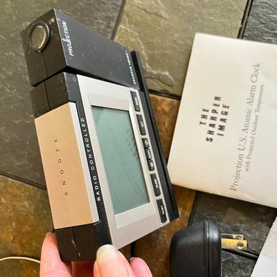 Digital alarm clock.