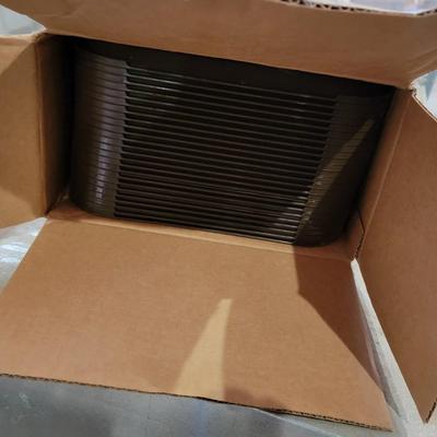 Case of 24 Cambro Brown Trays