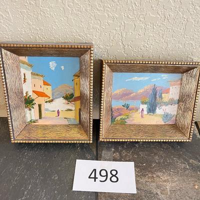 Two small Southwestern Paintings