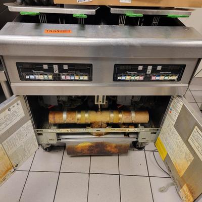 Natural Gas Frymaster Double Fryer