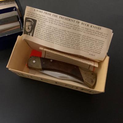 KNIFE AND AMMO LOT