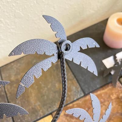 Palm Wall Sconces Set of 3