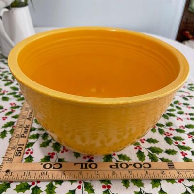 Vintage Orange fiesta Mixing Bowl 9