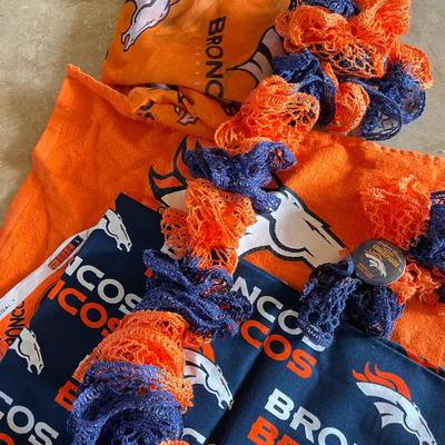 Broncos Scarves & other.